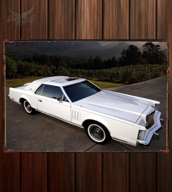 Металлическая табличка Lincoln Continental Mark V Металлическая табличка Lincoln Continental Mark V